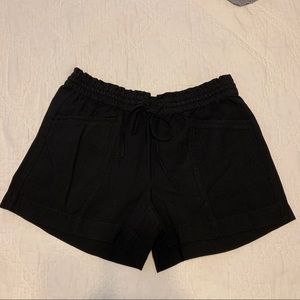 LOFT Drawstring Short with Ruffled Waist